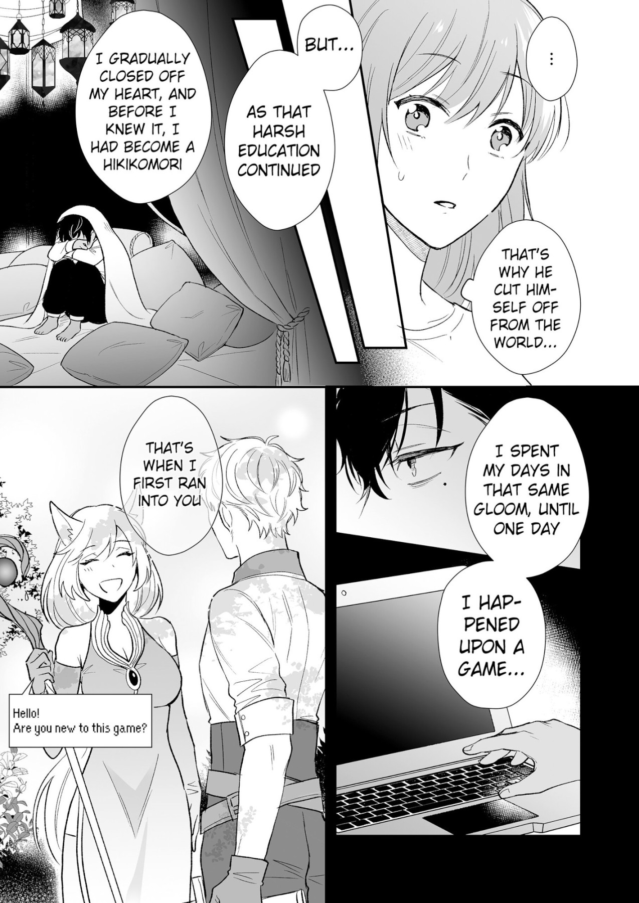 Hentai Manga Comic-My MMO Husband was a Spa Shota Sultan!-Read-9